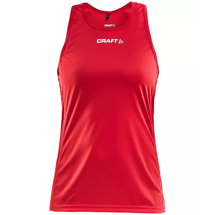 Craft Rush tank top dame, Bright red, large image number 0