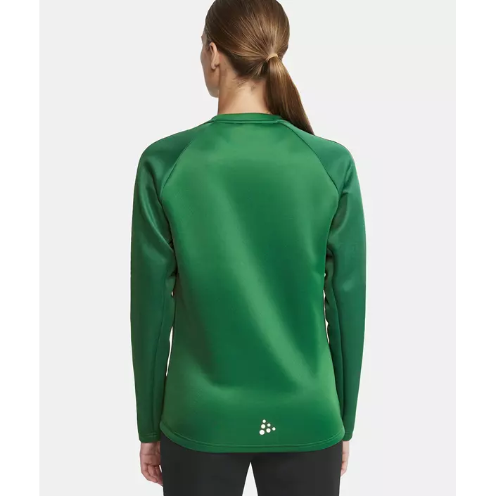 Craft Squad 2.0 women's training pullover, Team Green-Ivy, large image number 5