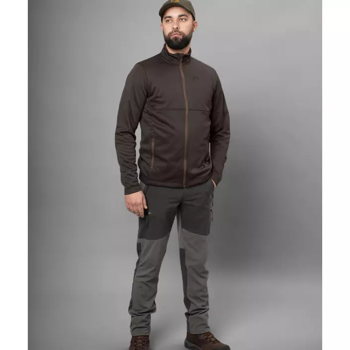 Seeland Elliot fleece jacket, Dark brown, large image number 1