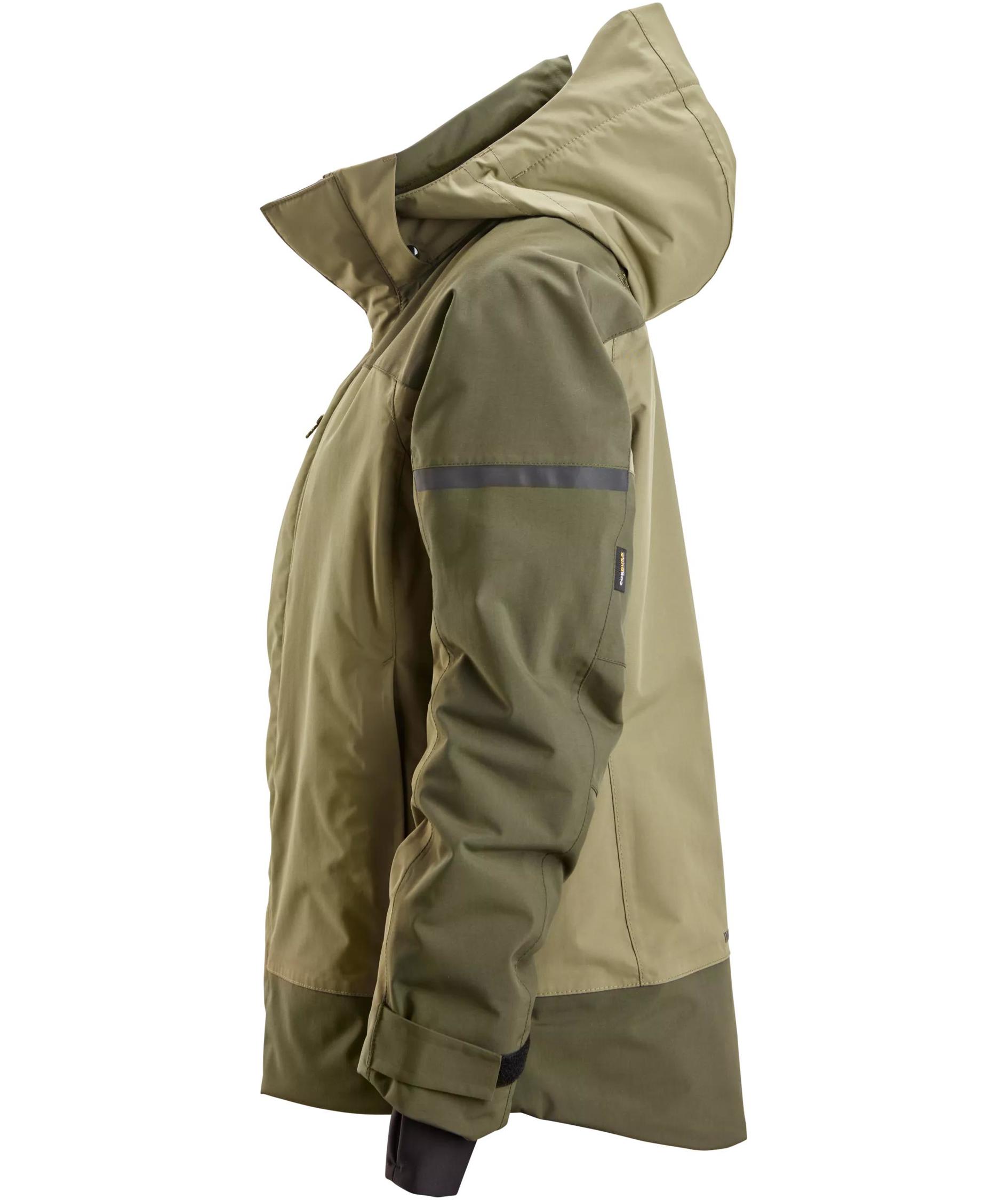 Snickers AllroundWork vinterjacka 1177 dam, Khaki Green/Dark Khaki Green, large image number 5