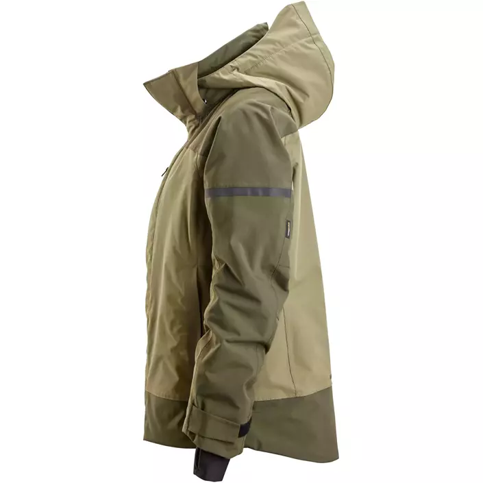 Snickers AllroundWork dame vinterjakke 1177, Khaki Green/Dark Khaki Green, large image number 5
