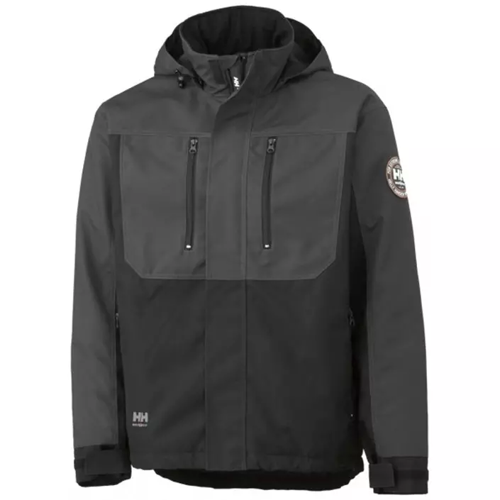 Helly Hansen Berg winter work jacket, Grey/Black, large image number 0
