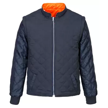 Portwest thermal jacket, Hi-vis Orange/Marine