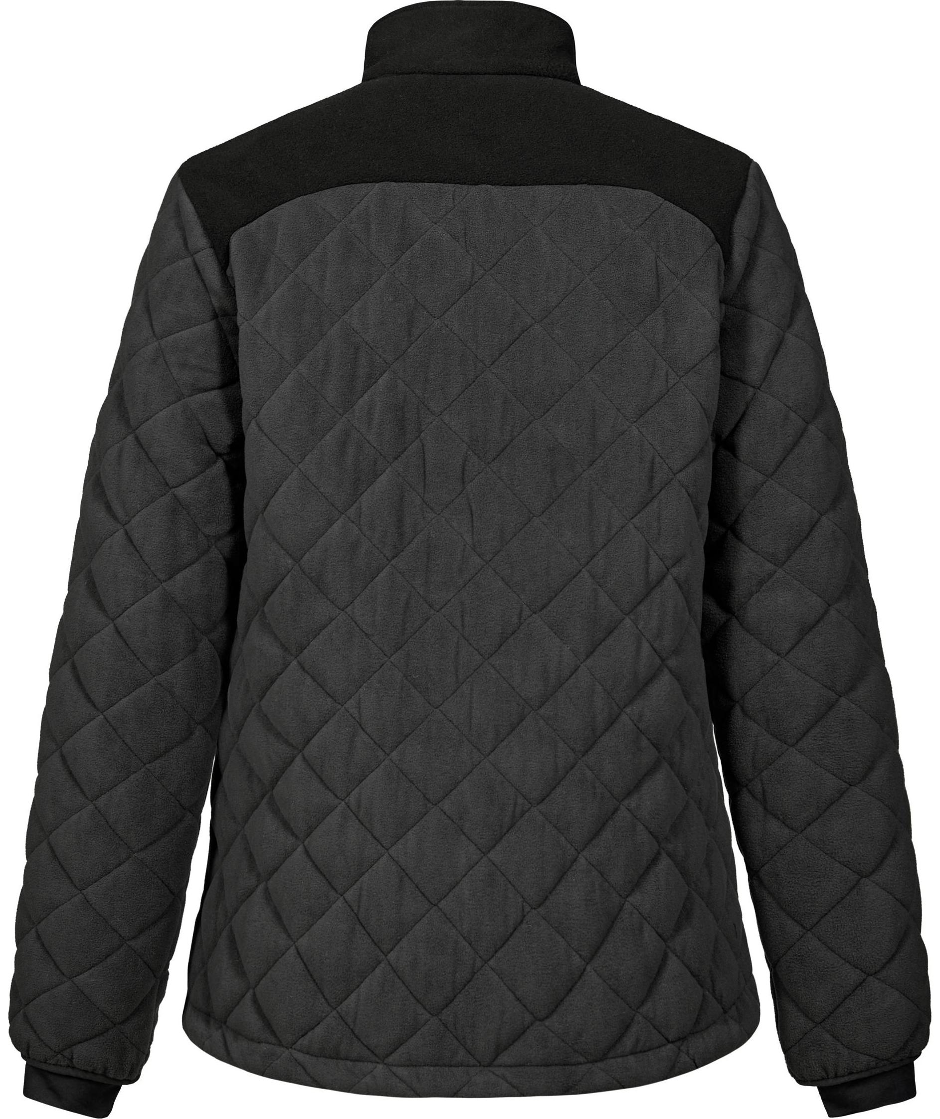 Engel Entire vadderad fleecejacka dam, Anthracite Grey/Black, large image number 3