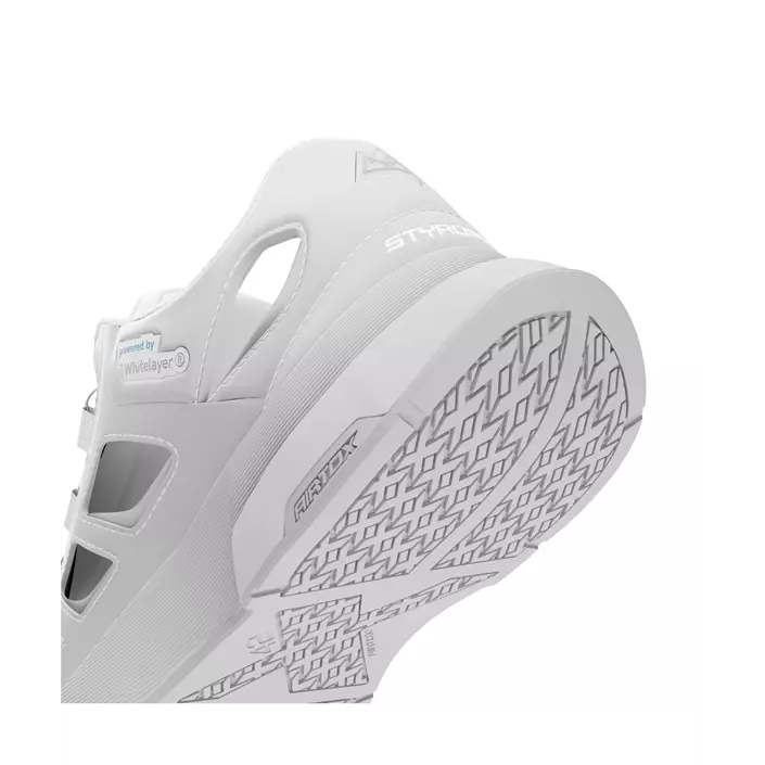 Airtox FW22 safety sandals S1, White, large image number 7