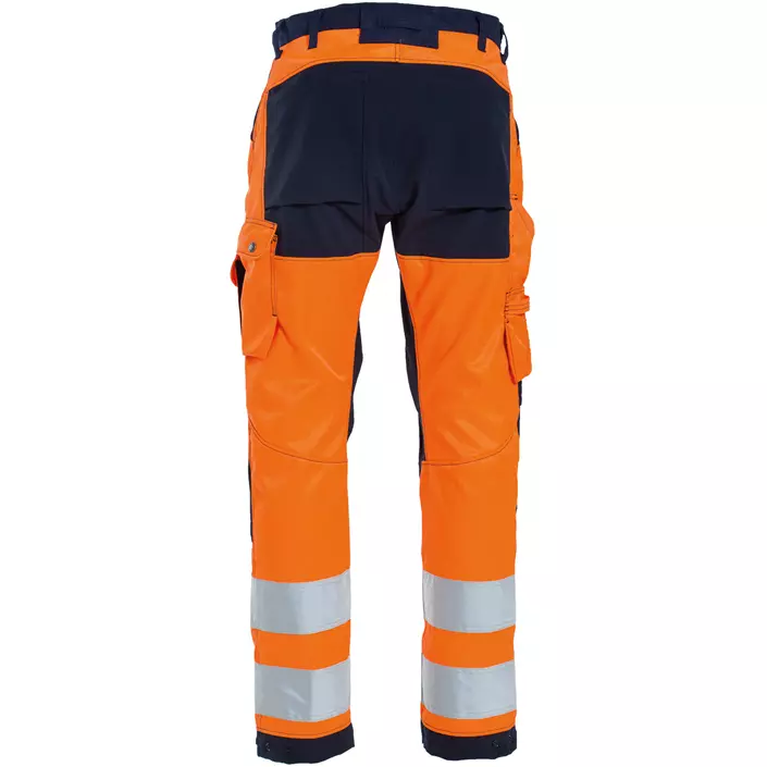 Tranemo Vision HV women's work trousers, Hi-vis Orange/Marine, large image number 1