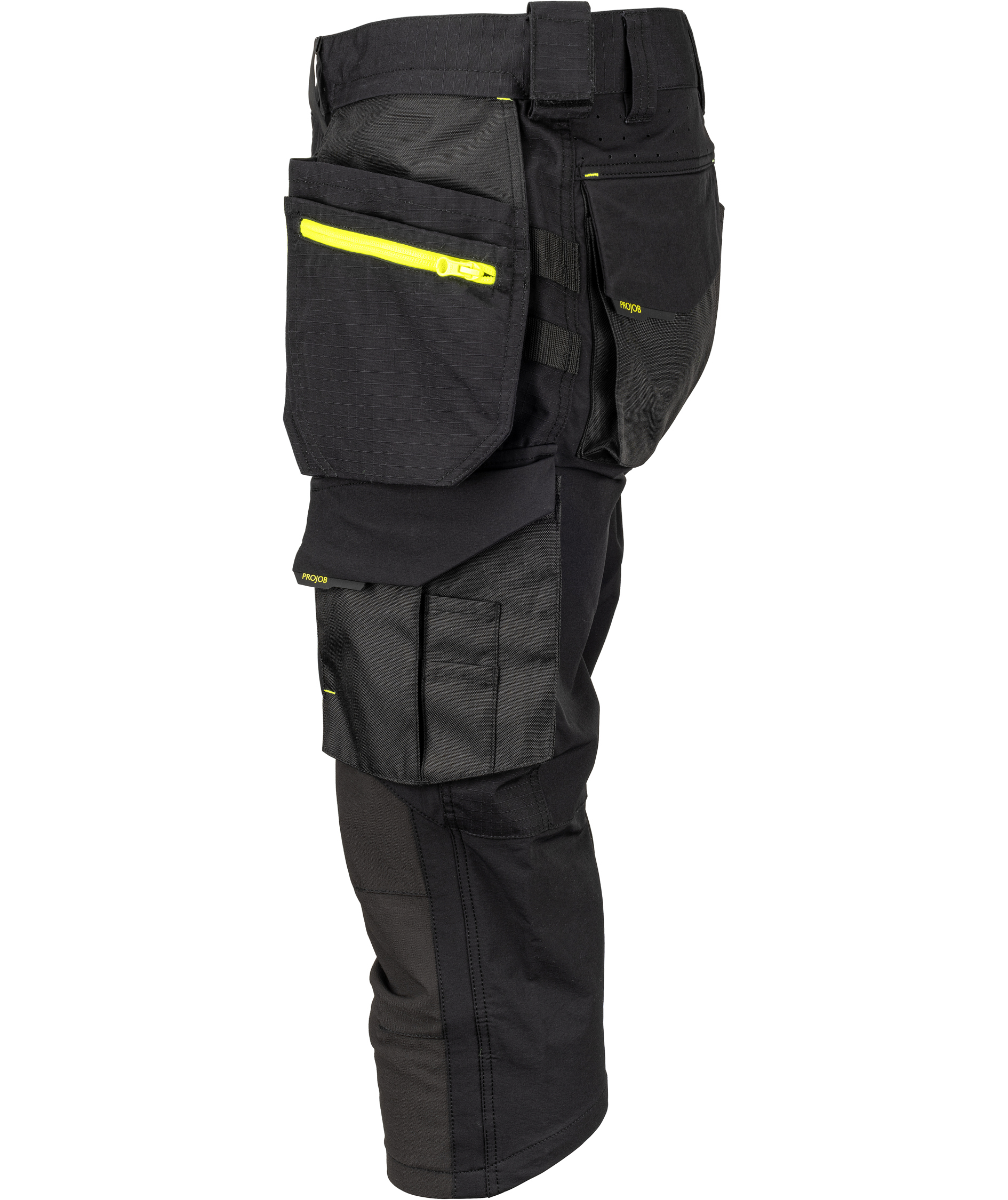 ProJob knee pants 5556 full stretch, Black, large image number 3
