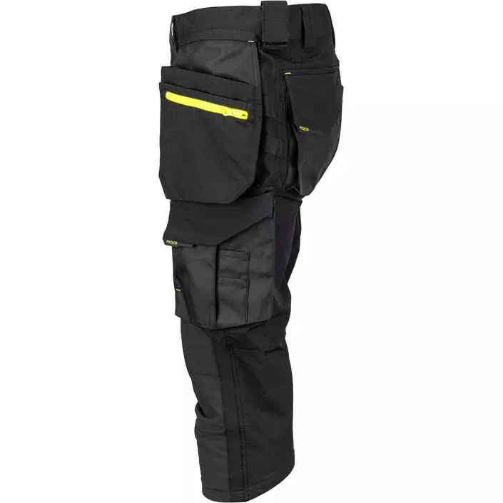 ProJob knee pants 5556 full stretch, Black, large image number 3