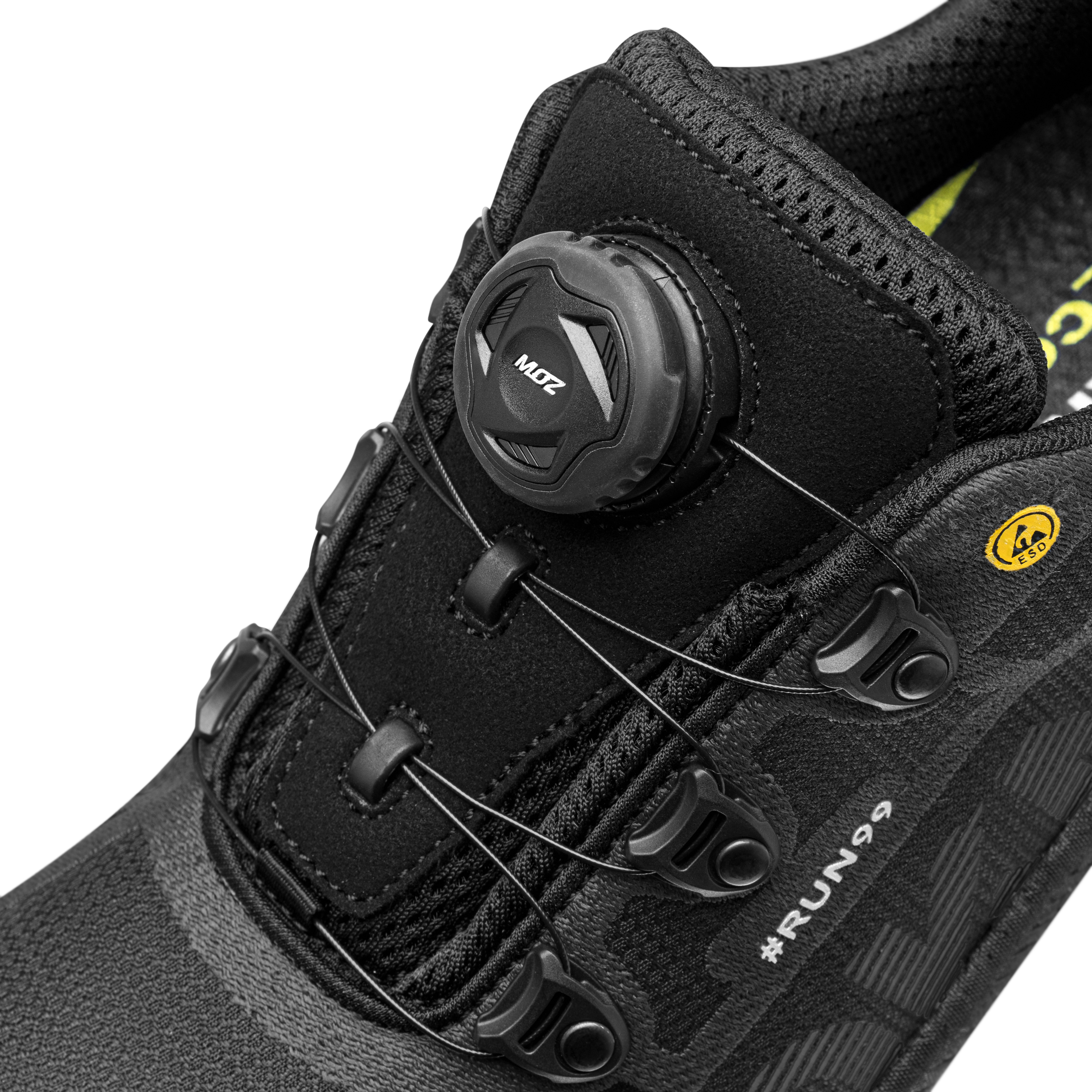 NOKNOK RUN99 safety shoes S3S, Black, large image number 3