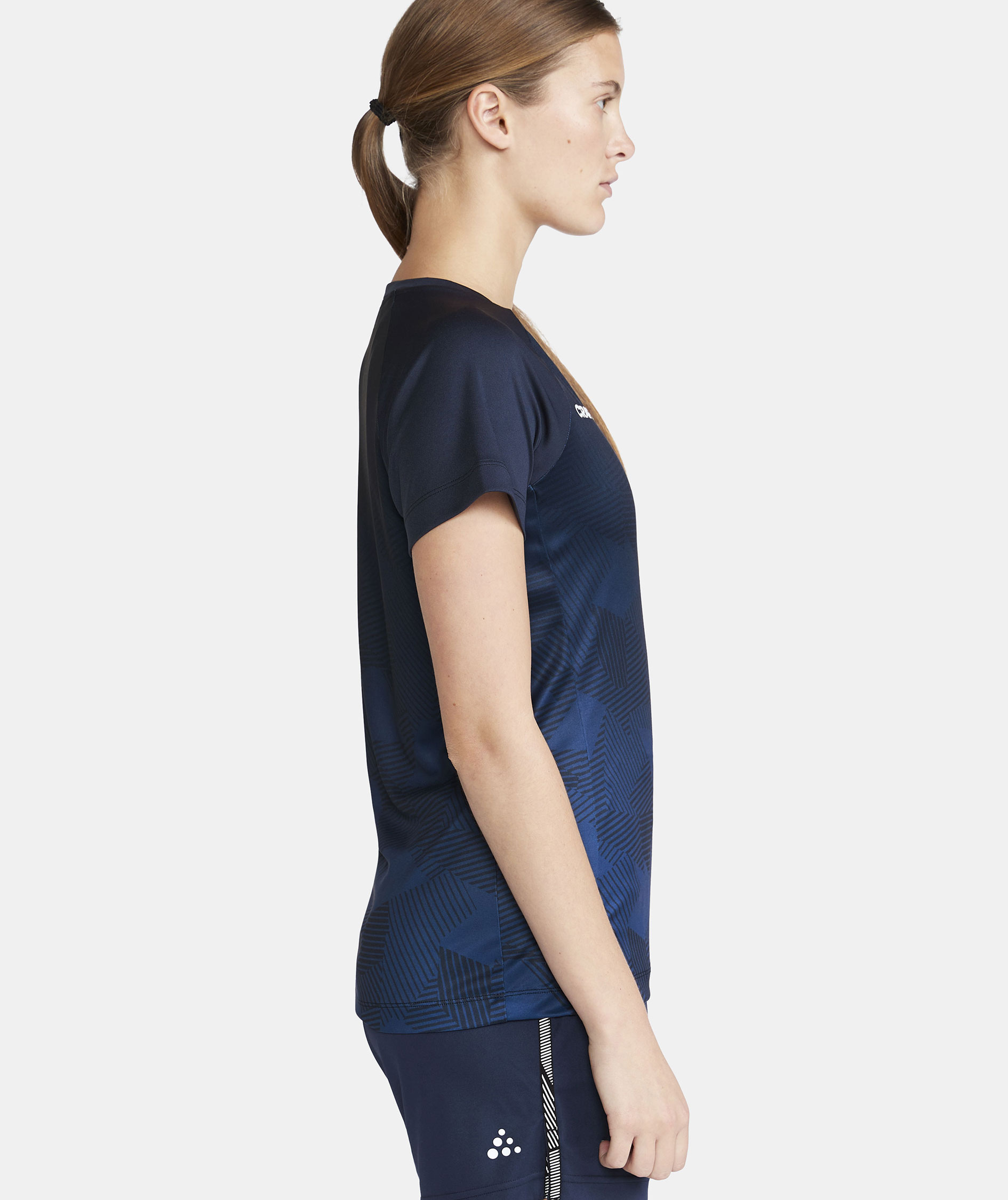 Craft Premier Fade Jersey dame T-shirt, Navy, large image number 7