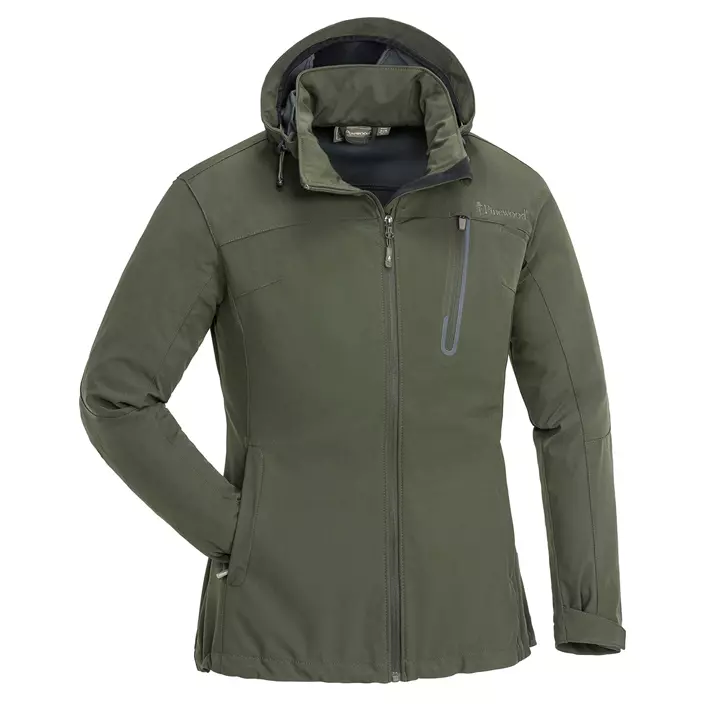Pinewood Wilda Stretch Shell women's jacket, Moss green, large image number 0