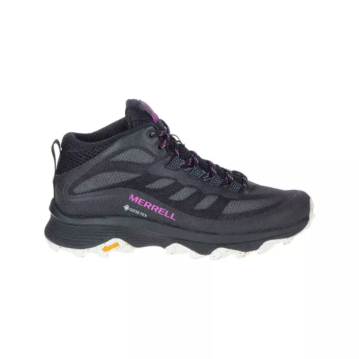 Merrell Moab Speed Mid GTX Damen Wanderstiefeletten, Black, large image number 0