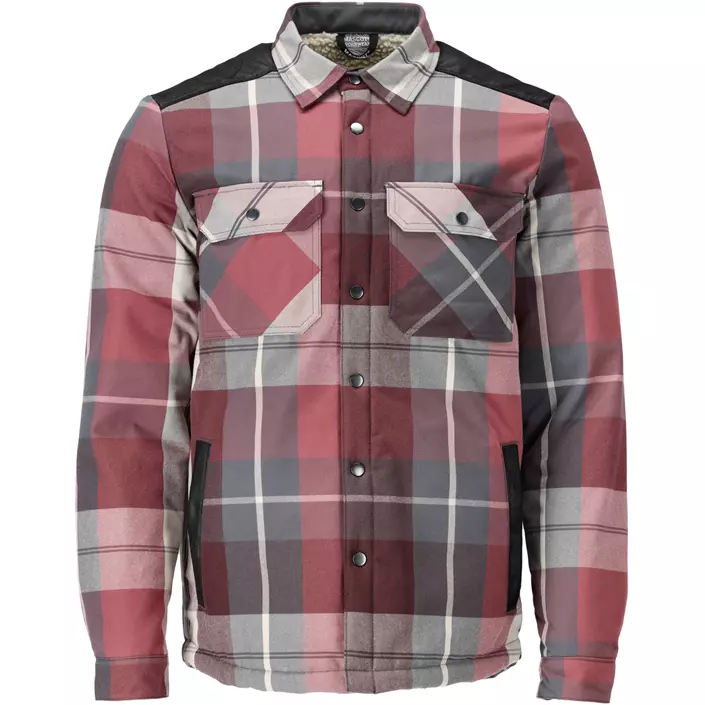 Mascot Customized flannel shirt jacket, Bordeaux, large image number 0