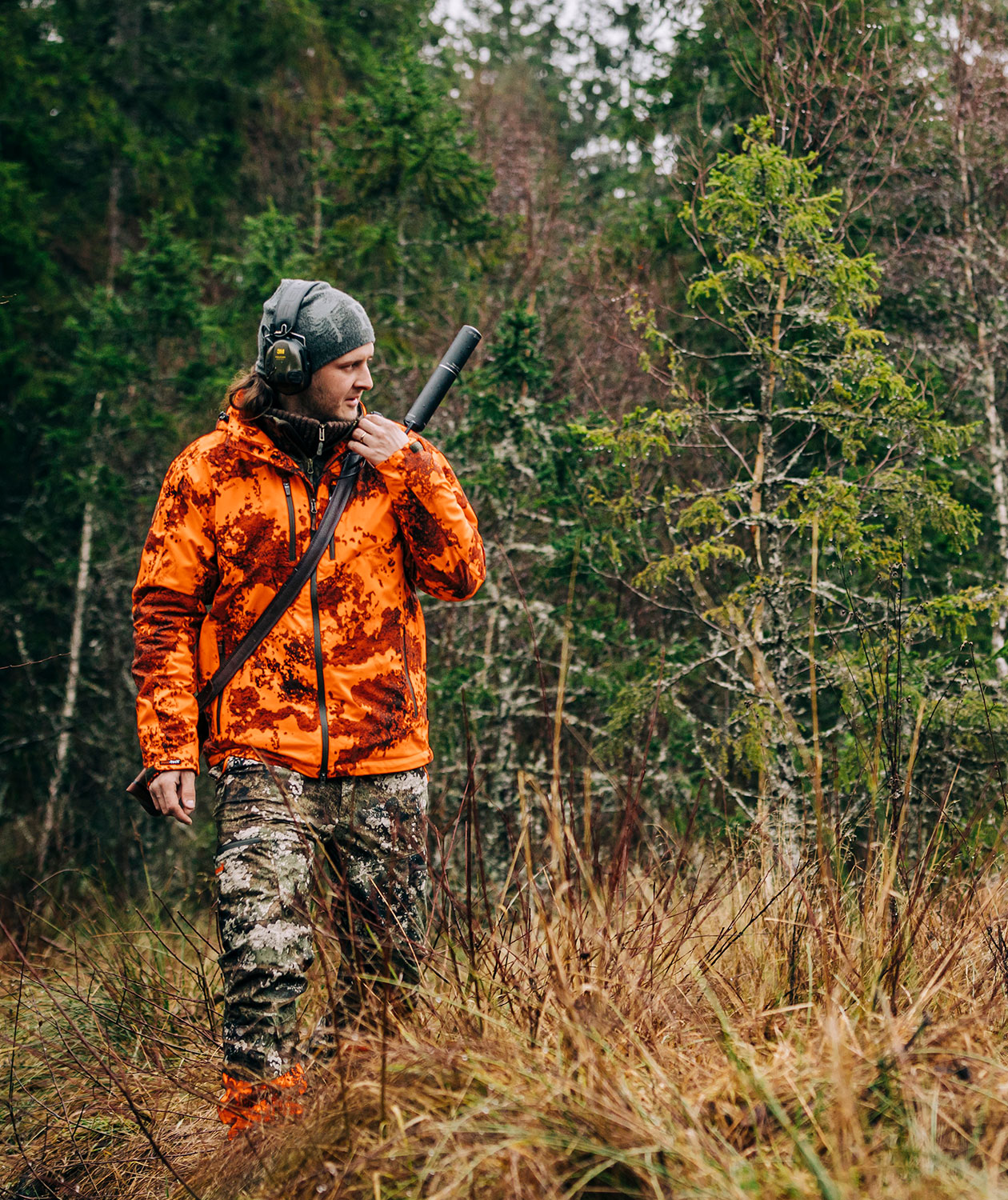 Pinewood Retriever Active Camou jagtjakke, Strata Blaze, large image number 1