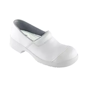 Euro-Dan Flex safety clogs with heel cover S2, White