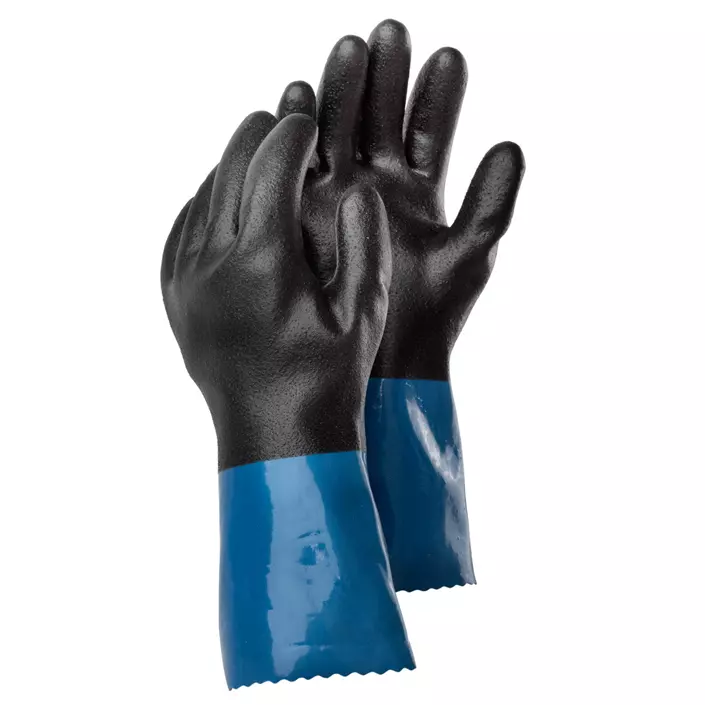 Tegera 71000 chemical protective gloves, Black/Blue, large image number 0