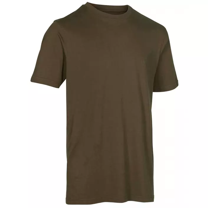 Deerhunter 2-pack T-shirt, Grön/Brun, large image number 1