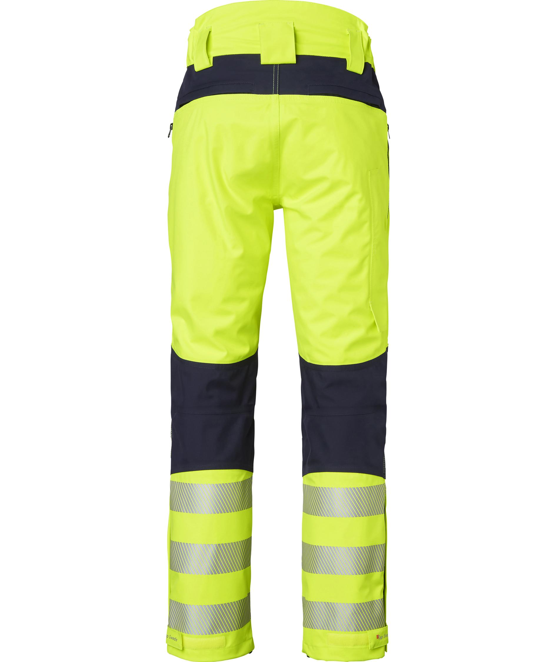Top Swede shell trousers 6818, Hi-Vis Yellow