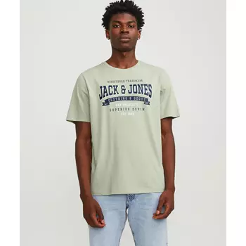 Jack & Jones JJELOGO T-skjorte, Desert Sage