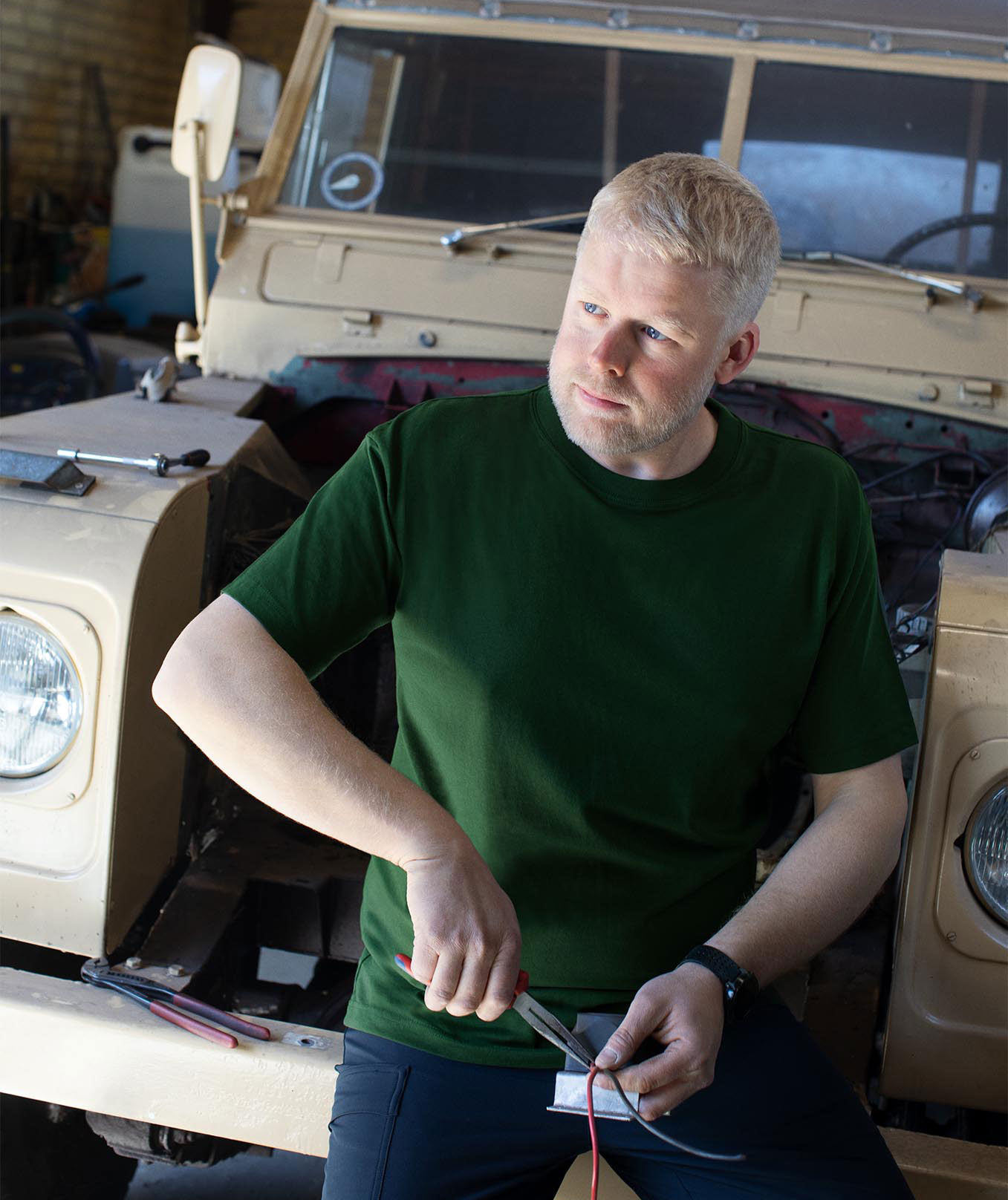 ID Identity Game T-shirt, Flaskgr&ouml;n, large image number 1