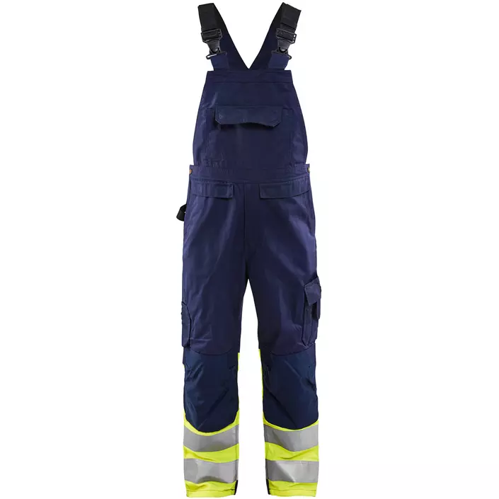 Blåkläder arbeidselebukse, Marine/Hi-Vis gul, large image number 0