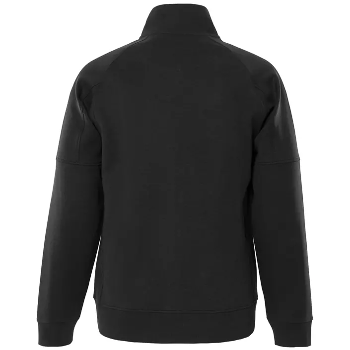 Fristads women's sweatshirt with zipper 7832 GKI, Black, large image number 2