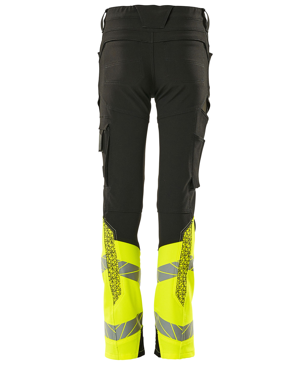 Mascot Accelerate Safe arbeidsbukse for barn, Svart/Hi-Vis Gul