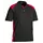 Blåkläder Polo T-shirt, Sort/Rød, Sort/Rød, swatch