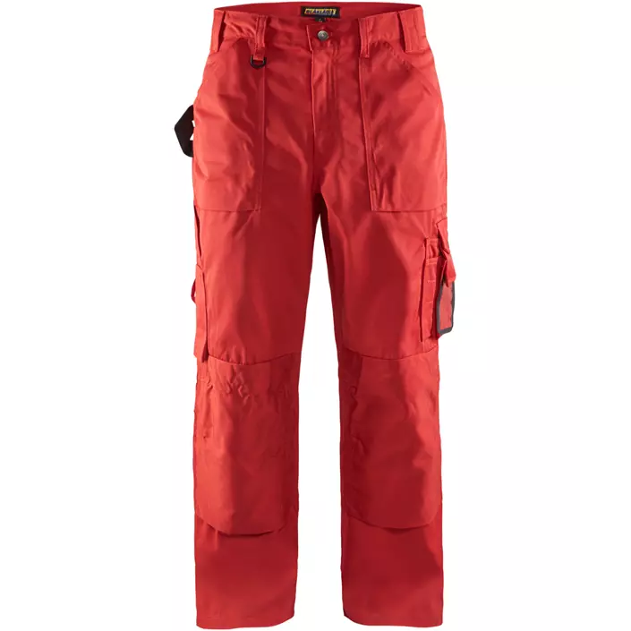 Blåkläder work trousers, Red, large image number 0
