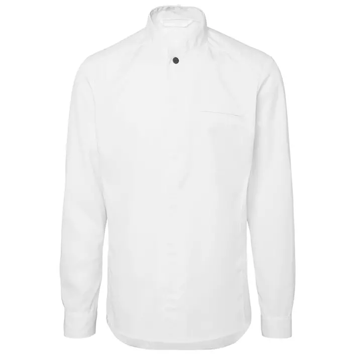 Segers 1027 slim fit chefs shirt, White, large image number 0