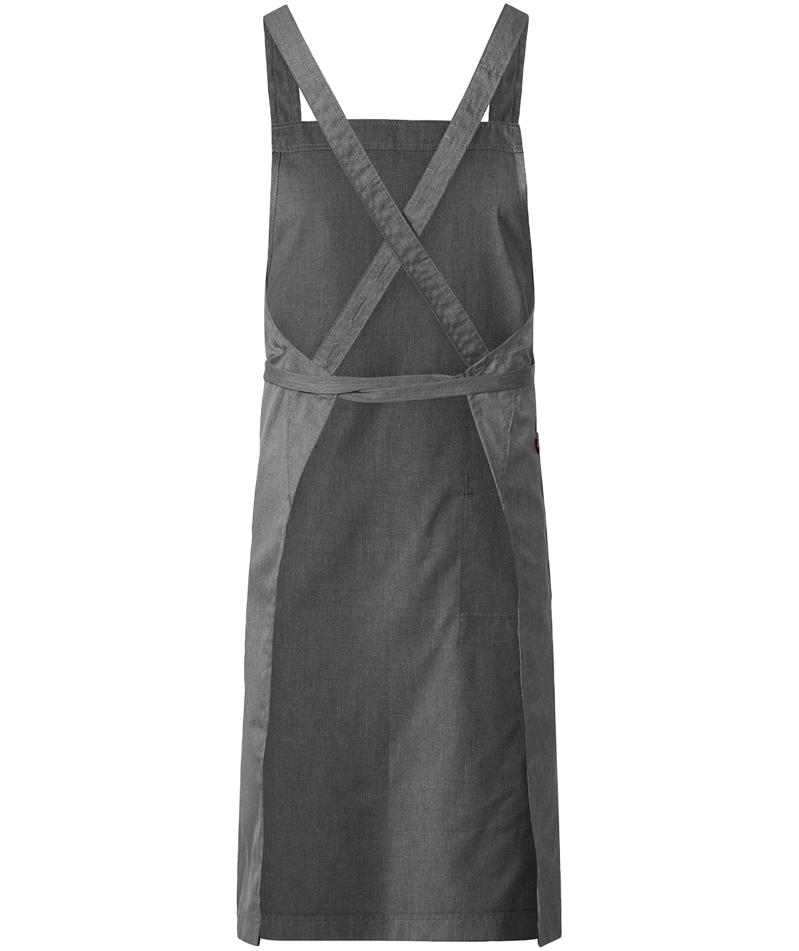 Segers 4577 smekkeforkle, Grey melange, Grey melange, large image number 4