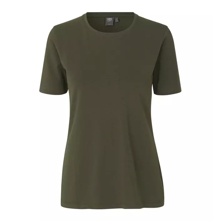 ID Damen T-Shirt stretch, Olive, large image number 0
