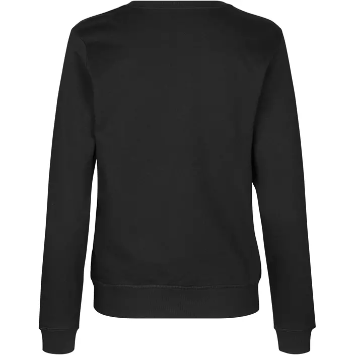 ID organic women's sweatshirt, Black, large image number 1