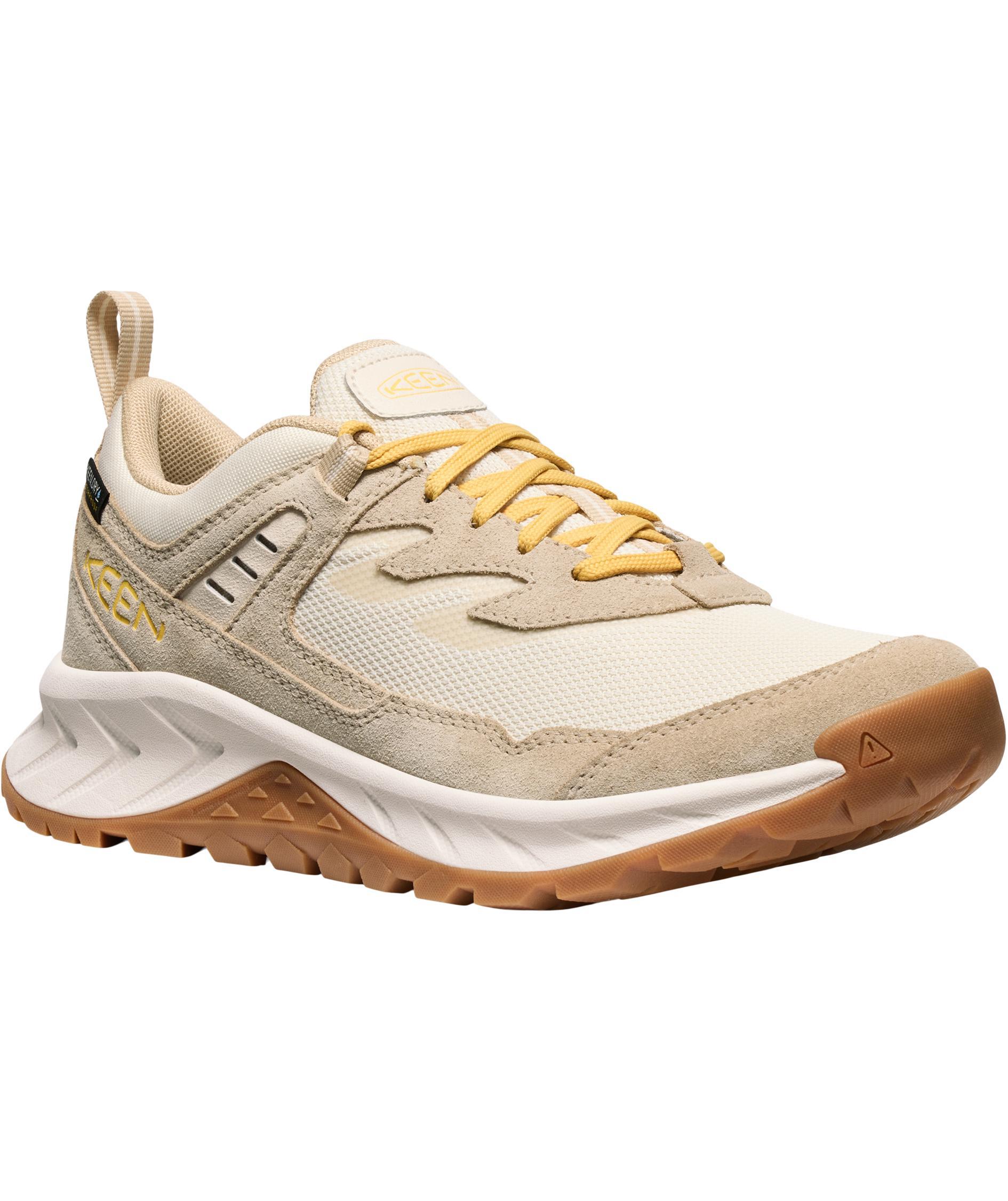 Keen Hightrail WP women's hiking shoes, Birch/daffodil, large image number 2