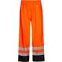 Lyngsøe PU rain trousers, Hi-vis Orange/Marine