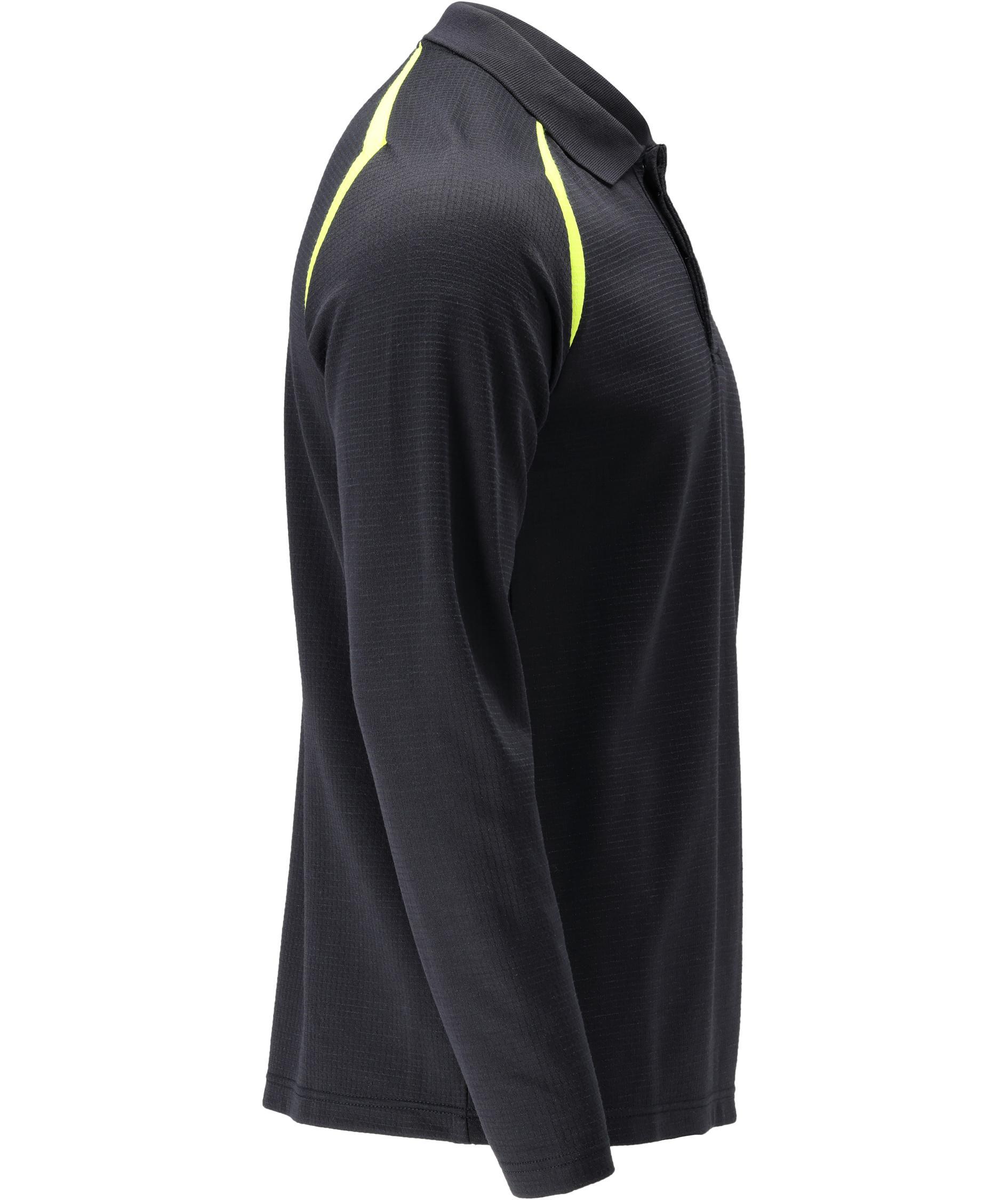 Mascot Accelerate Multisafe l&aring;ng&auml;rmad pik&eacute;tr&ouml;ja, M&ouml;rk Marinbl&aring;/Hi-Vis Gul, large image number 2