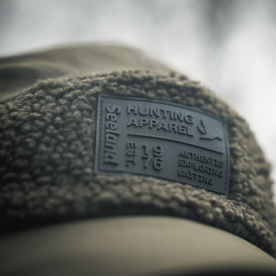 Seeland Teddy Fold Down keps, Pine green, Pine green, large image number 4