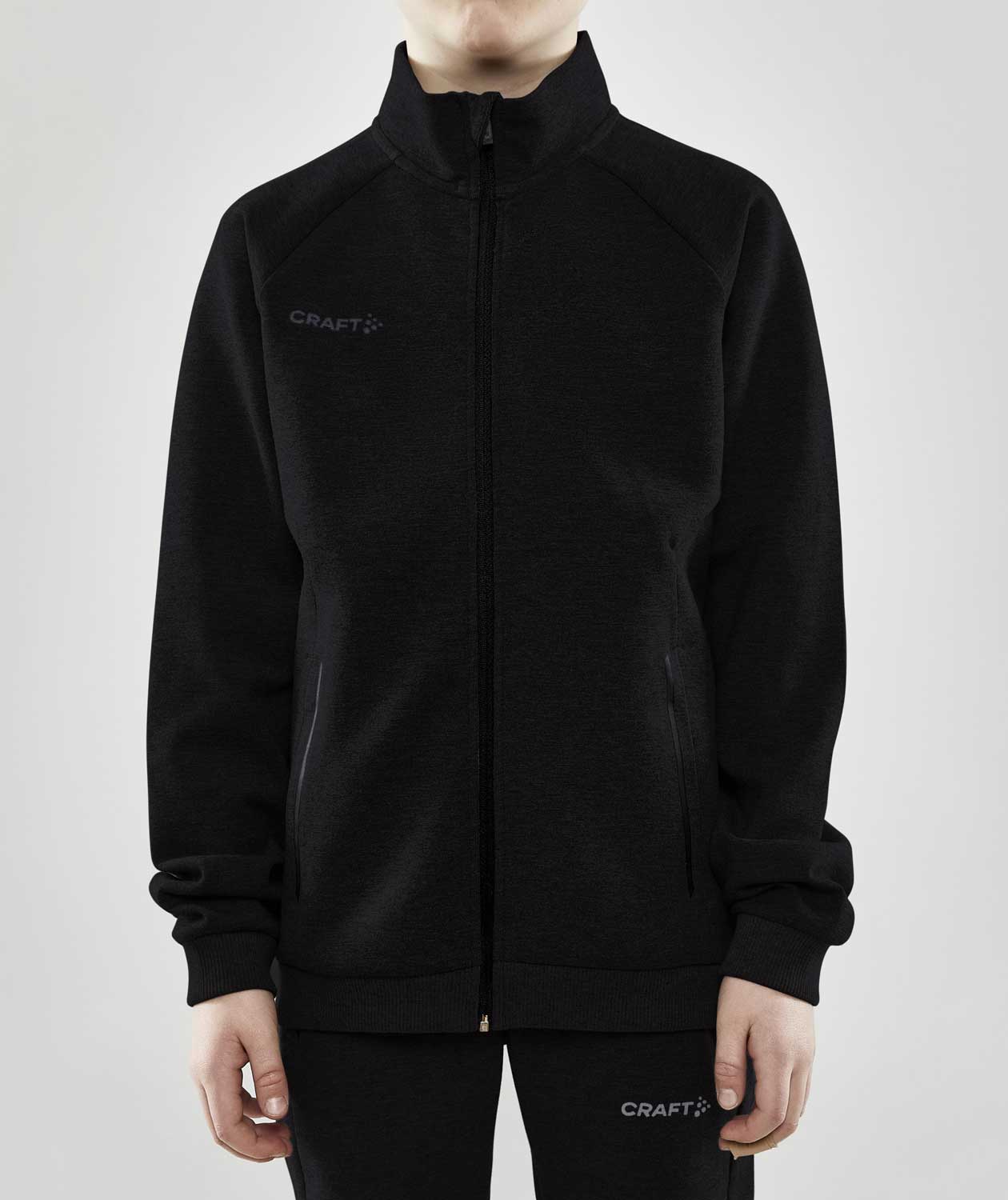 Craft Core Soul Full Zip sweatjacket for kids, Black