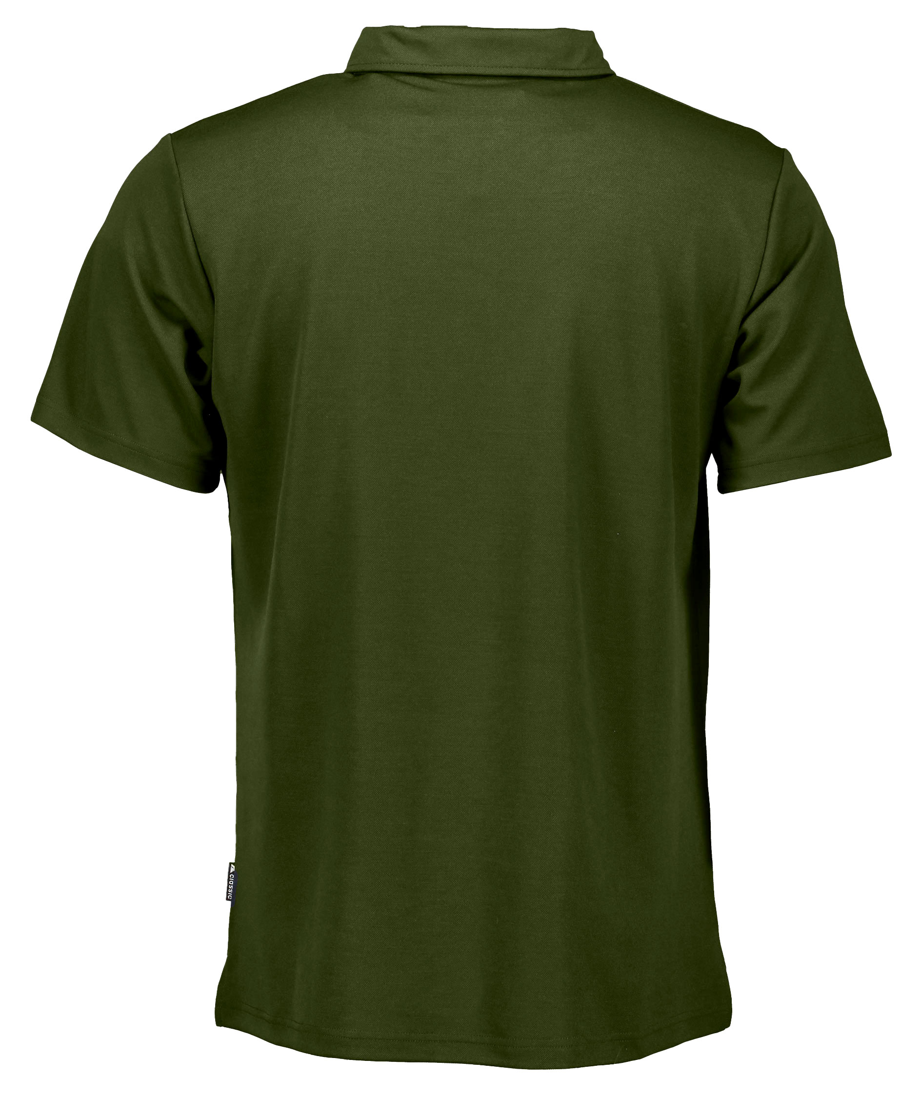 Pitch Stone Tech Wool polo T-shirt, Olive