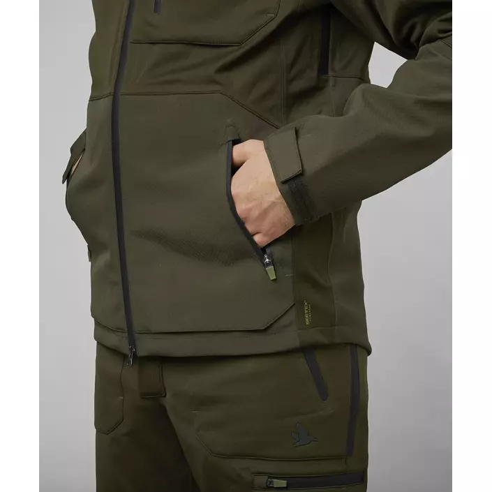 Seeland Hawker softshell jacket, Pine green, large image number 7