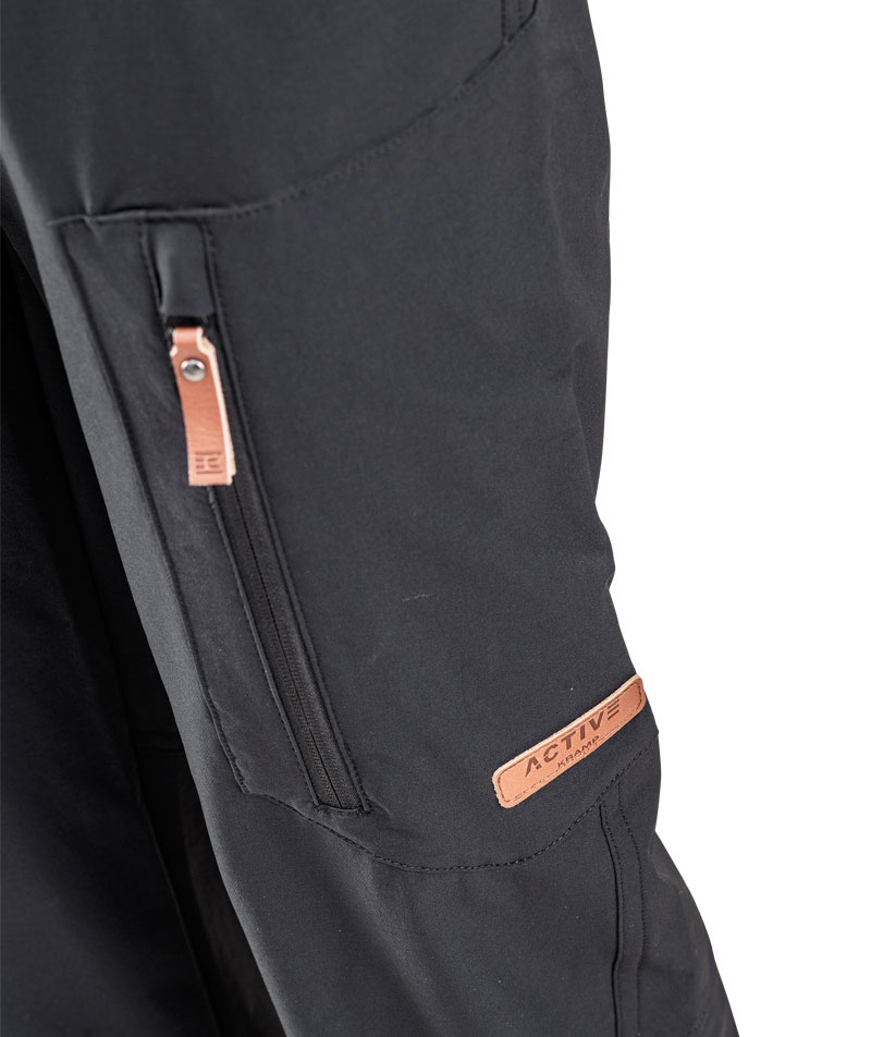 Kramp Active women's service trousers full stretch, Charcoal, large image number 4