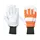 Portwest Oak chainsaw protection gloves, Orange/white, Orange/white, swatch
