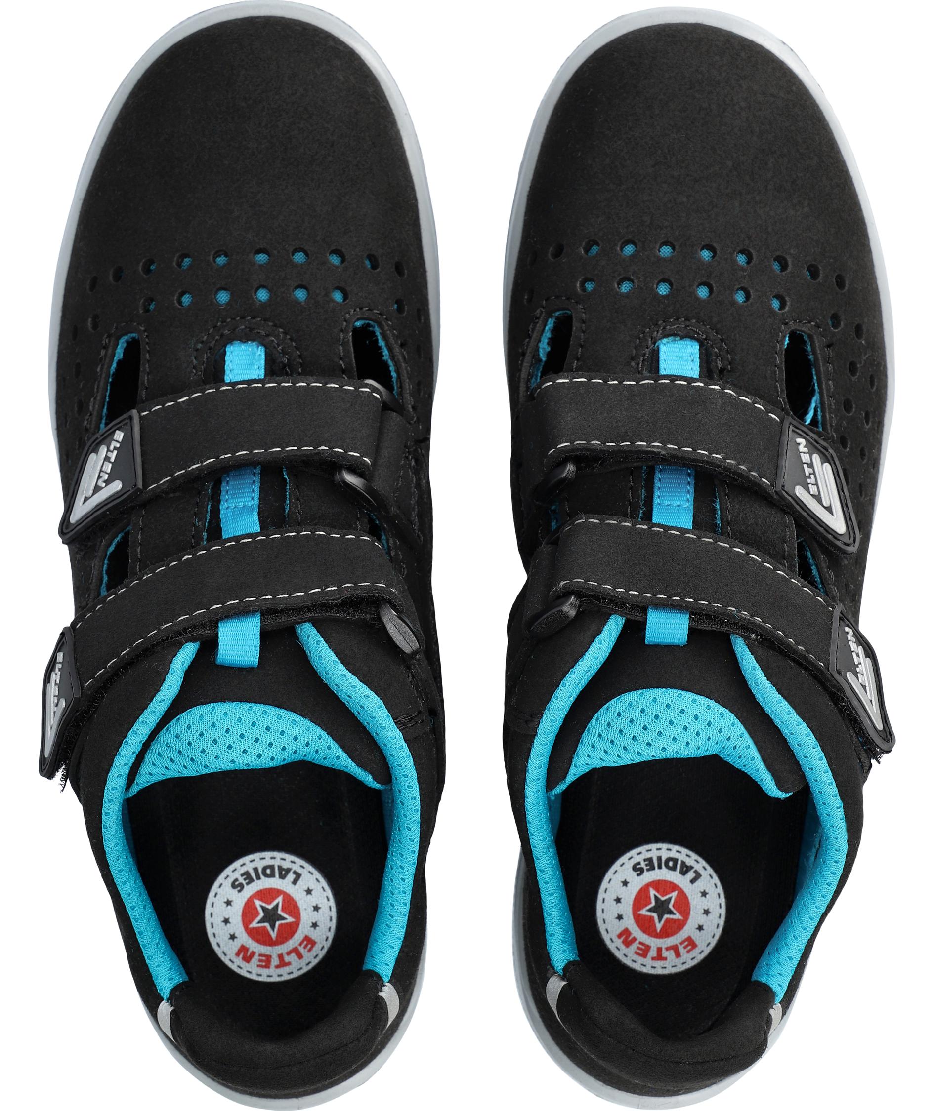 2nd quality product Elten Impulse Lady Aqua Easy safety sandals S1P, Black, large image number 3