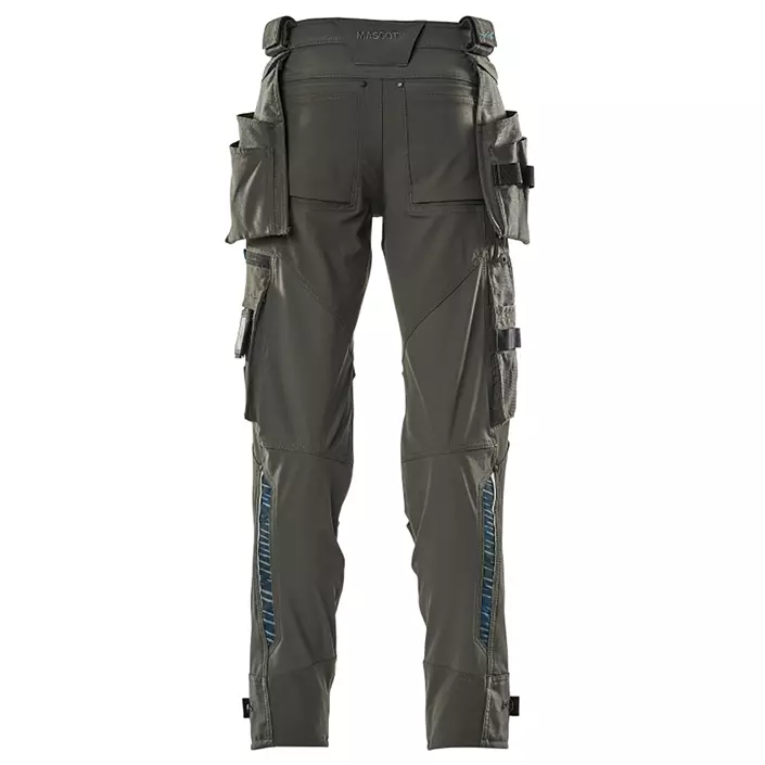 Mascot Advanced craftsman trousers Full stretch, Dark Anthracite, large image number 1
