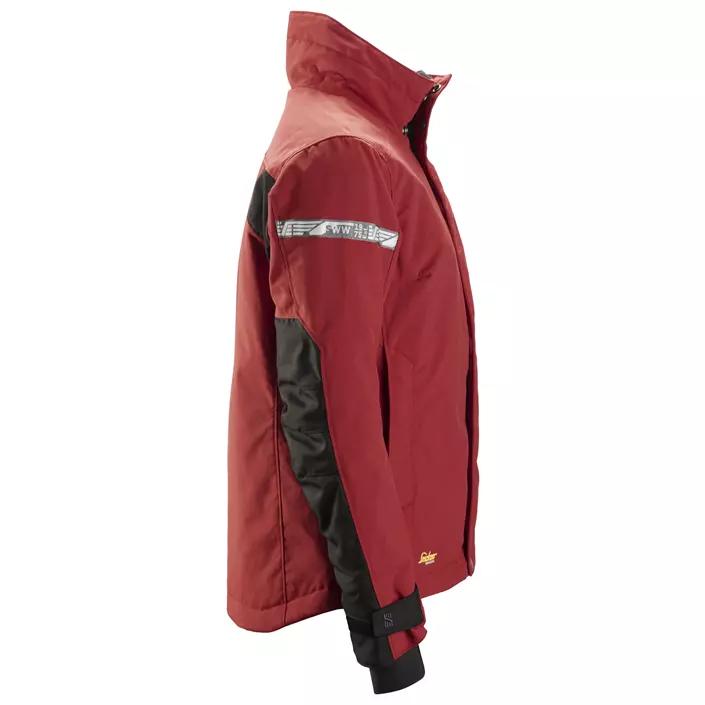 Snickers AllroundWork 37,5® women's winter jacket 1107, Red/Black, large image number 3