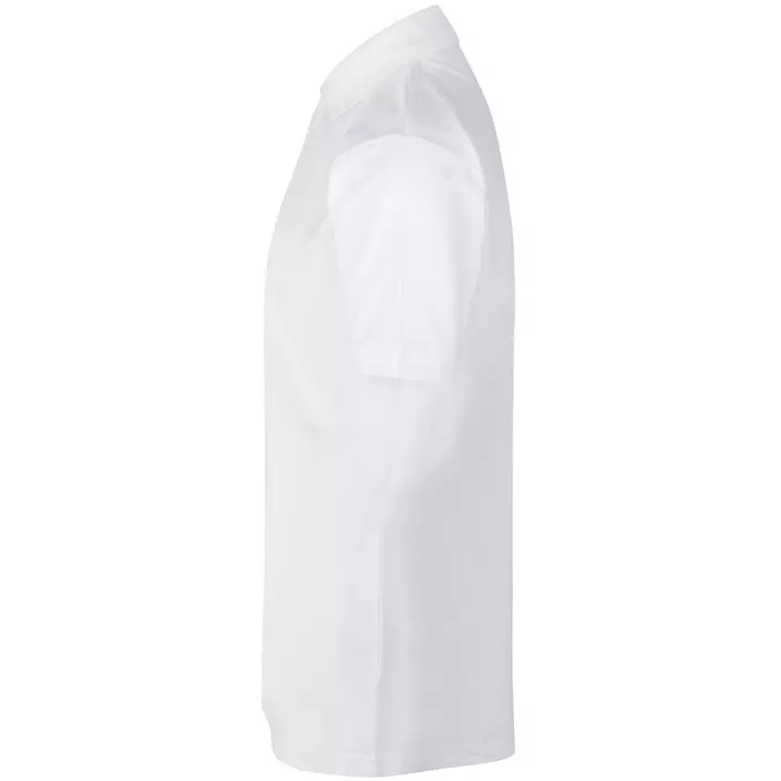 ID PRO Wear Polo T-skjorte med trykknapper, Hvit, large image number 3
