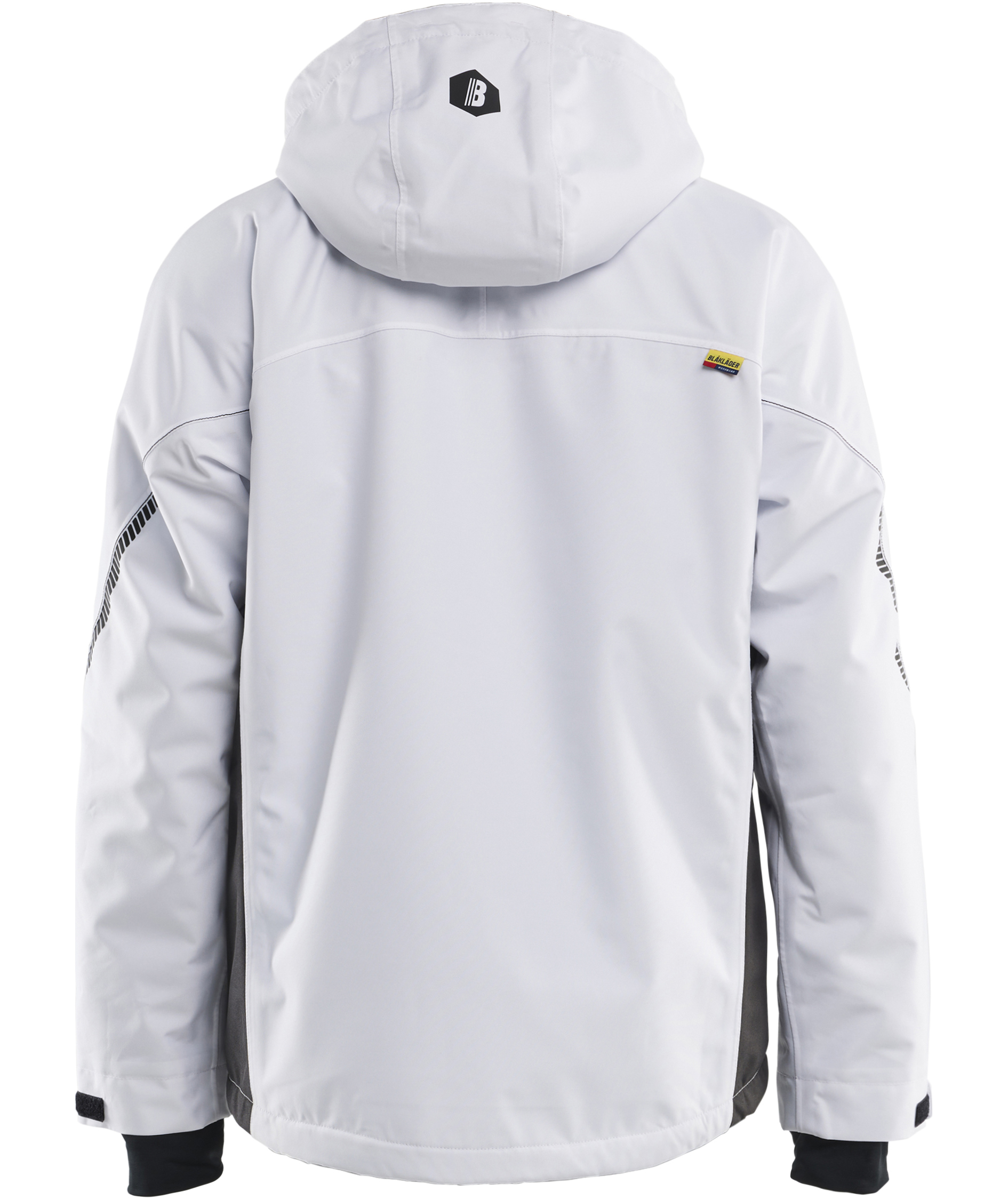 Bl&aring;kl&auml;der Unite vinterjakke, Hvid/m&oslash;rk gr&aring;, large image number 2