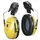 Peltor Optime I H510P3 helmet mounted ear defenders, Yellow, Yellow, swatch