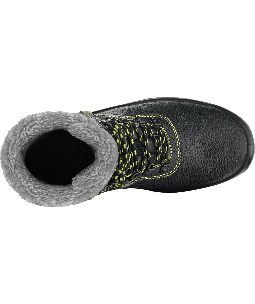 Worktime Falun safety boots S3W, Black/Green, large image number 4