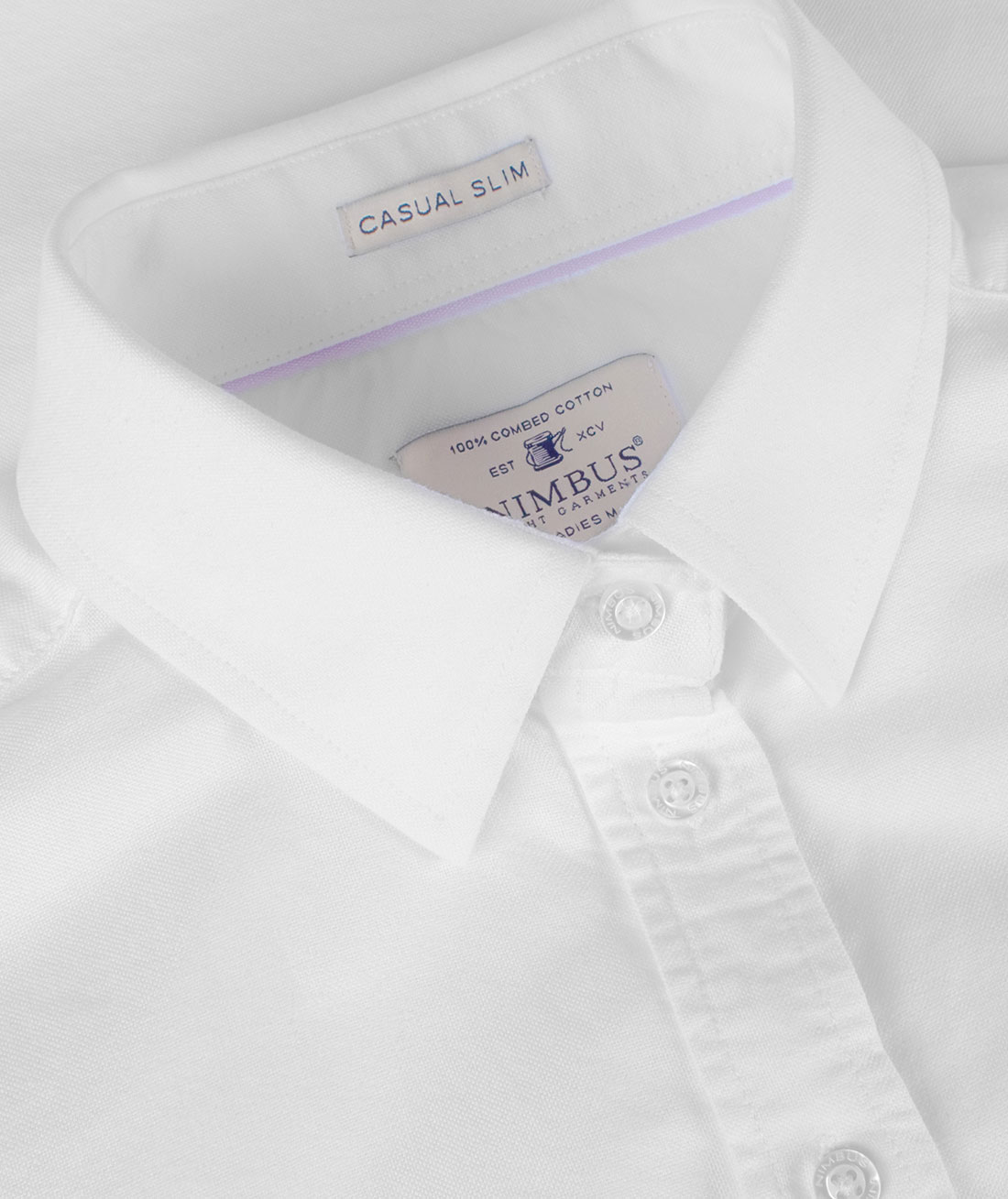 Nimbus Rochester Oxford dameskjorte, Hvid, large image number 3